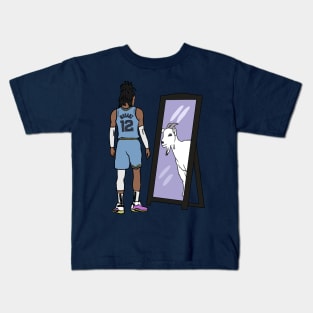 Ja Morant Mirror GOAT Kids T-Shirt